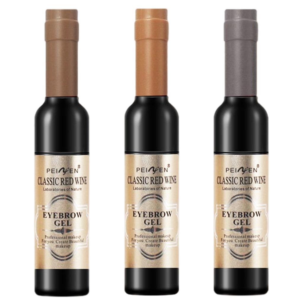 2xRed Wine Tattoo Brow Eyebrow Shadow Gel Long Lasting Dye Tint Natural 6ml