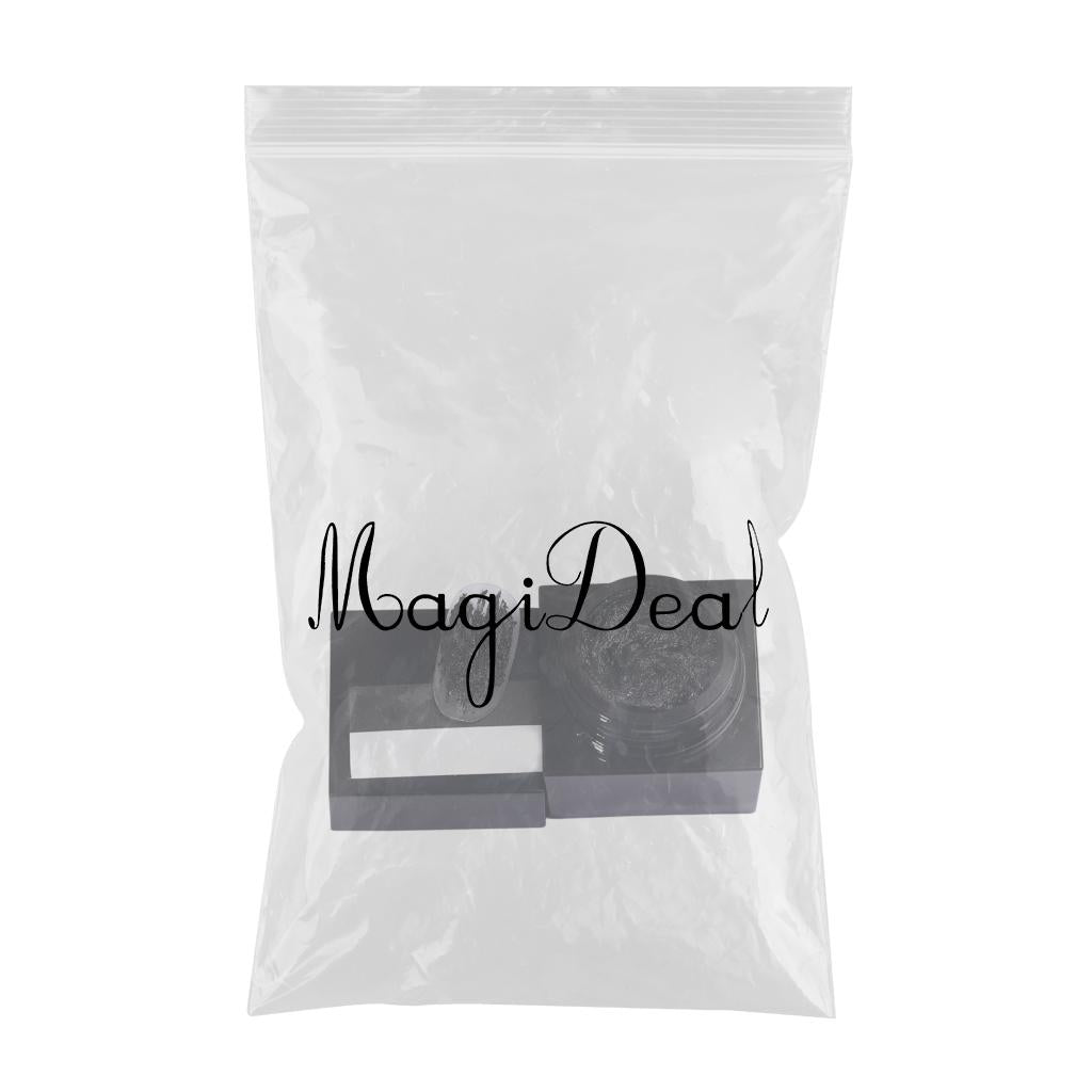 Creative 3D Carving Gels Painting Nail Gel Sculpture Gel Black