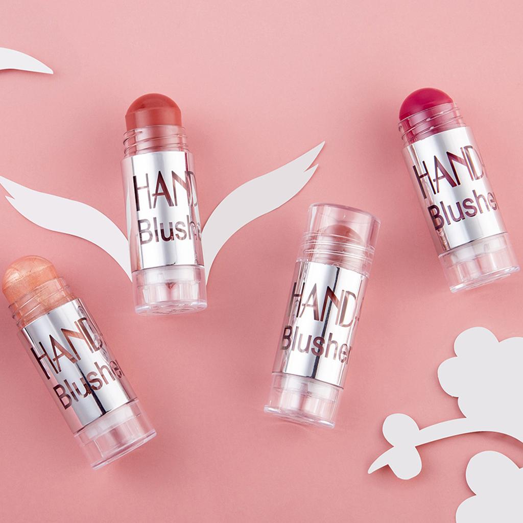 Blush Sticks Versatile Cheek Tint Makeup Shimmer for Cheeks Lips 02