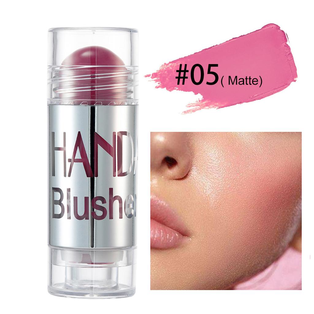 4xBlush Sticks Versatile Cheek Tint Makeup Shimmer for Cheeks Lips 05