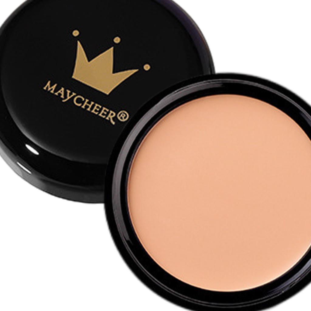2xMake-up Foundation Concealer Cream Lip Long Lasting Eye Face for Grooming Wheat Color