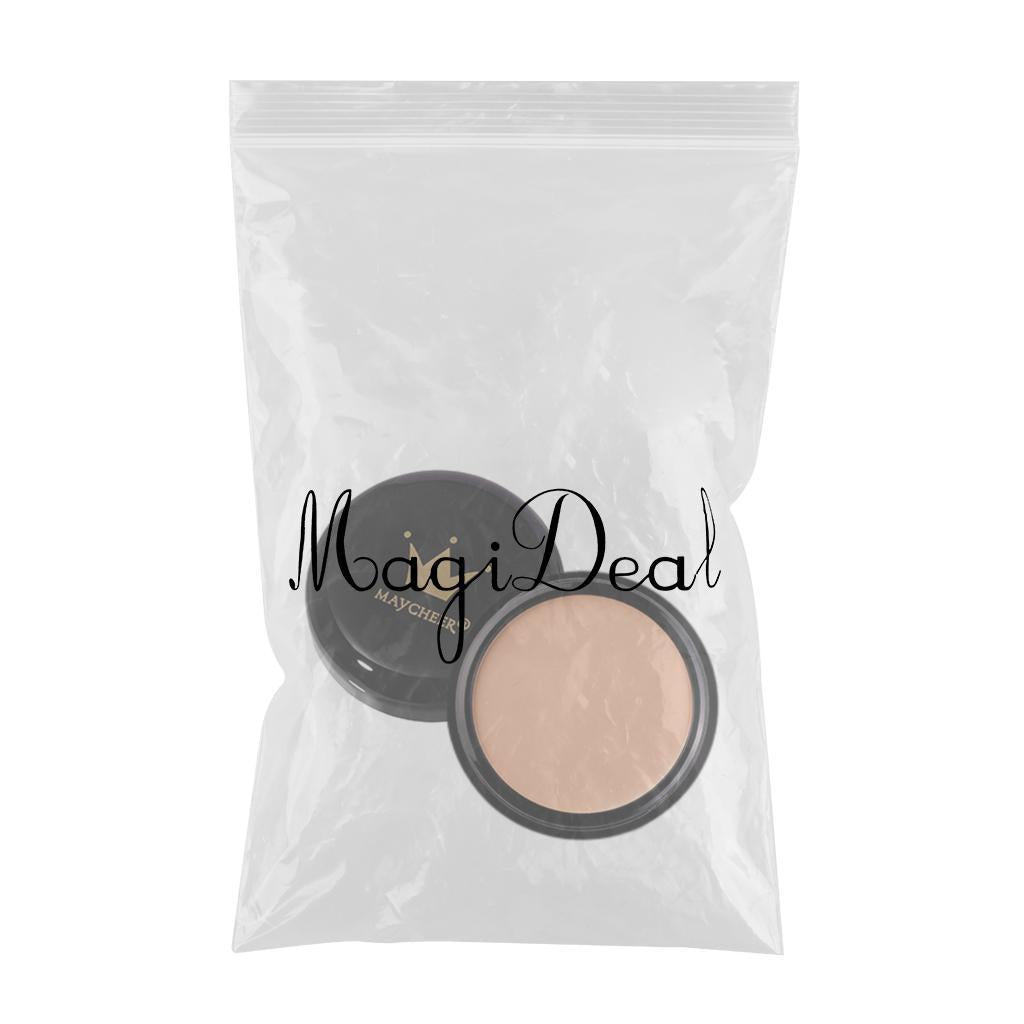 4xMake-up Foundation Concealer Cream Lip Long Lasting Eye Face for Grooming Wheat Color