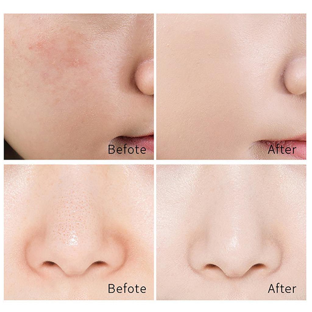 3xMake-up Foundation Concealer Cream Lip Long Lasting Eye Face for Grooming Wheat Color