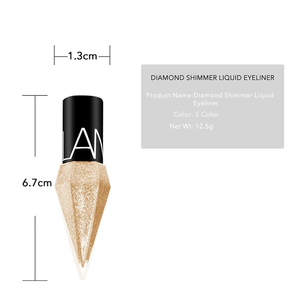 4xLiquid Eye Shadow Lasting Sparkling Eyeliner Fluid for Girls Mermaid