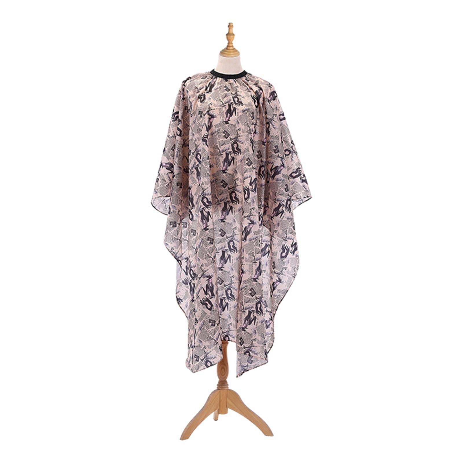 4xHaircut Cape Apron Gown Lightweight Reusable Extra Long for Barbershop Salon