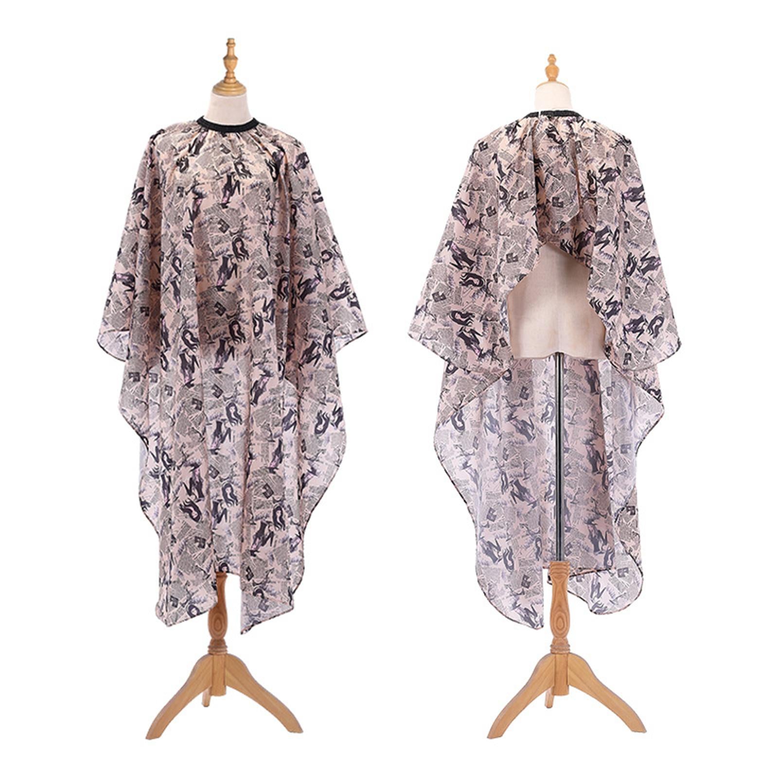 3xHaircut Cape Apron Gown Lightweight Reusable Extra Long for Barbershop Salon