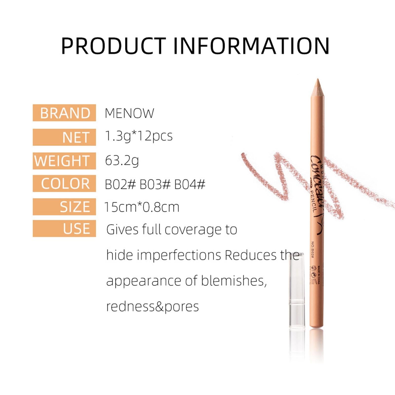 Concealer Pen Brighten Moisturizing for Face Shaping Lips Creates Jaw Line B03