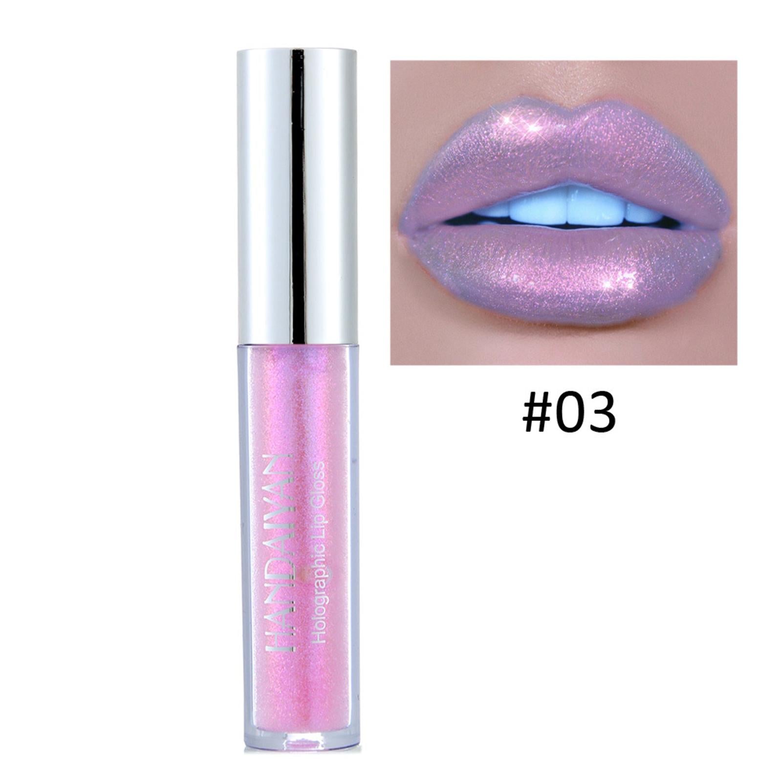 4xMermaid Polarized Lip Gloss Shimmer Shinning Iridescent for Dress up Girls 02