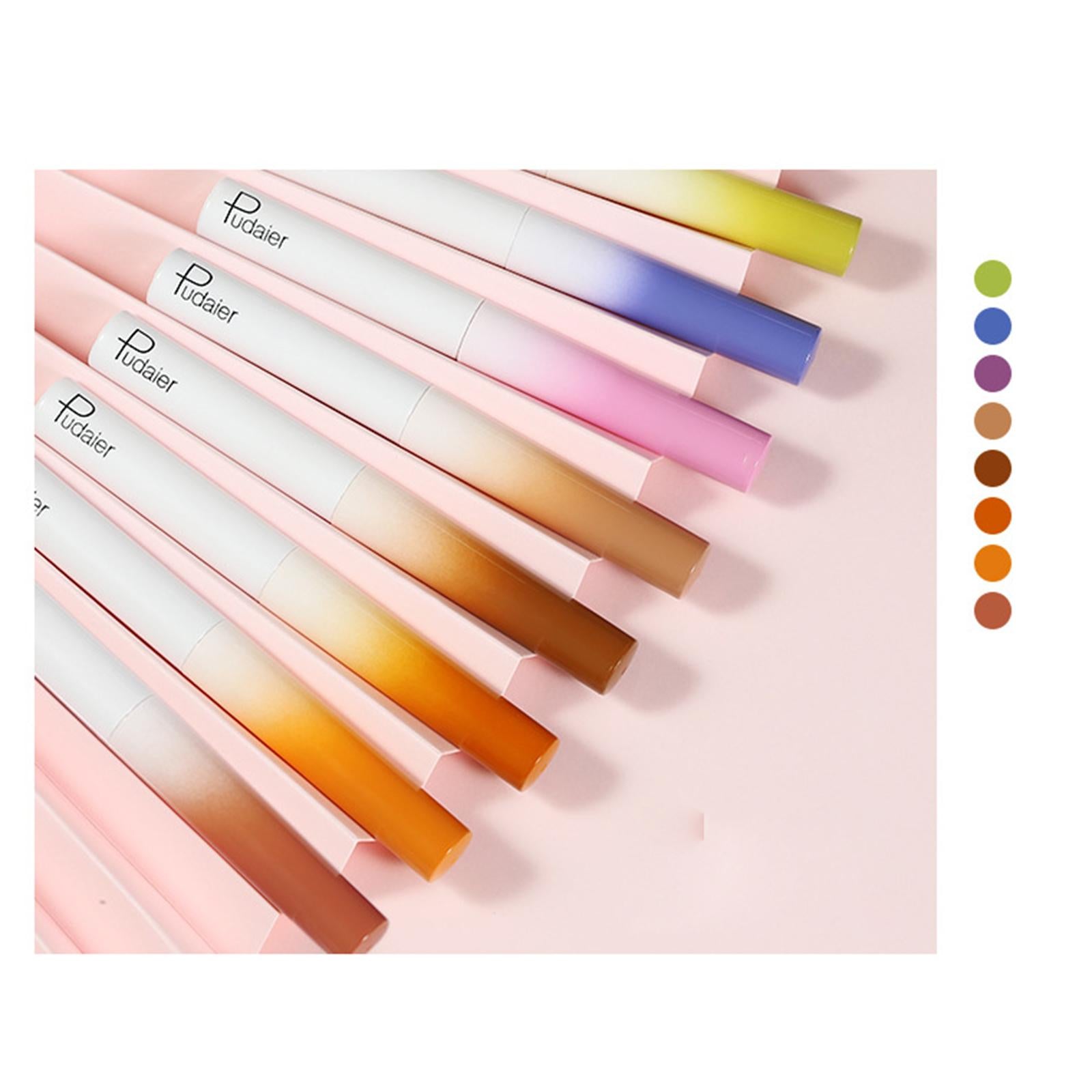 4xLiquid Eye Shadow Quick Dry Matte Waterproof for Lazy People Novice Women P07