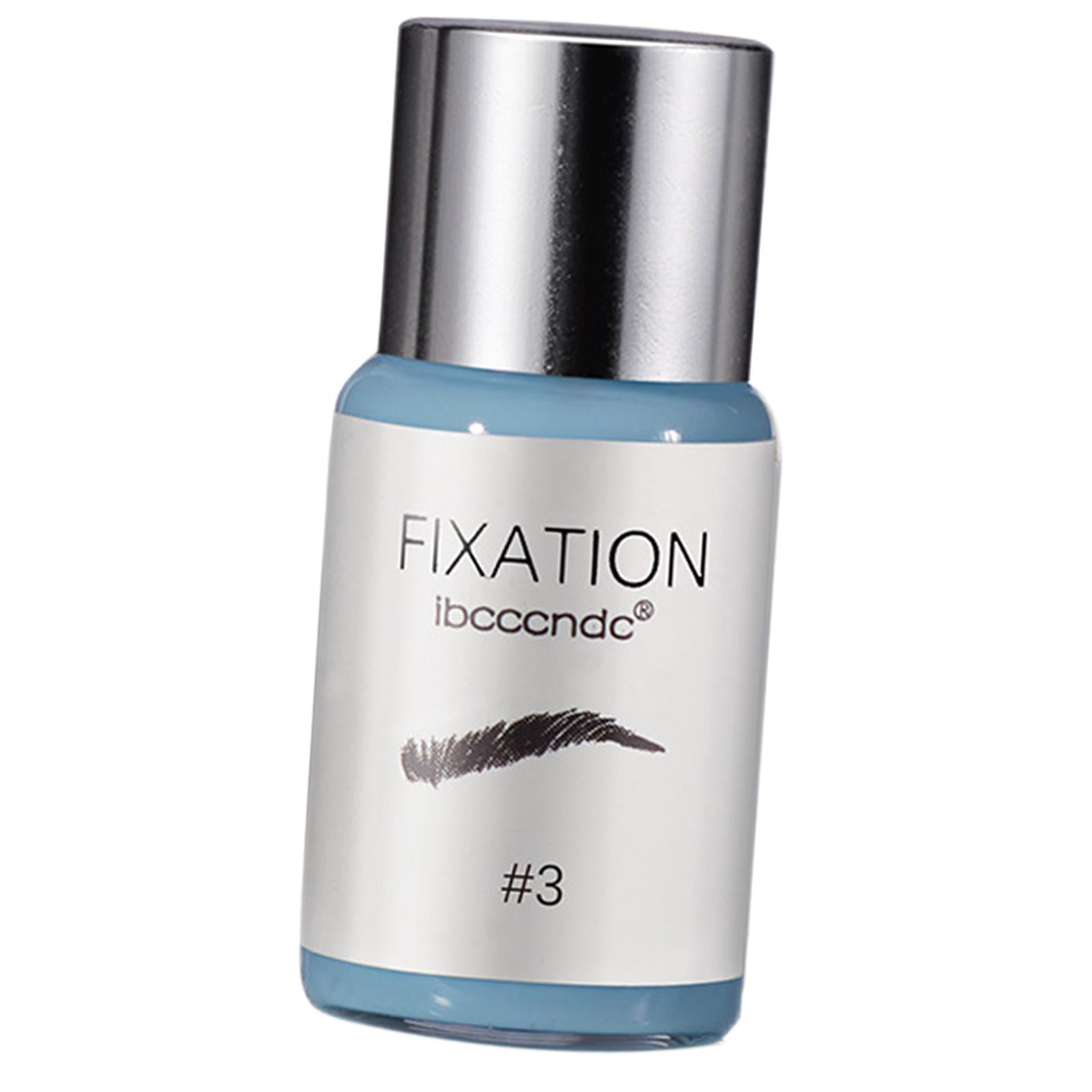 3xBrow Perming Agent Semi-permanets Trendy for DIY Brow Perm Salon Beginners fixative