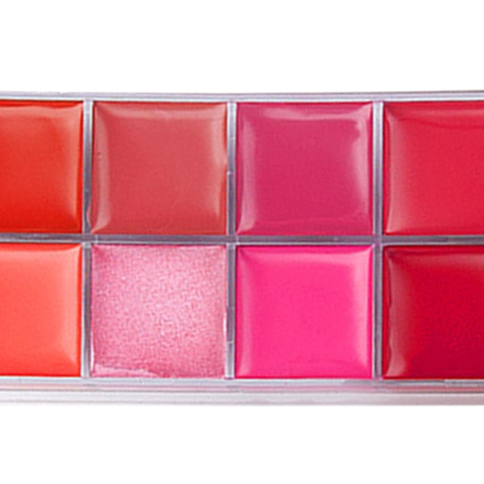 12 Colors Lipstick Palette Shimmer and Matte Embellish Makeup Kit Gift Women