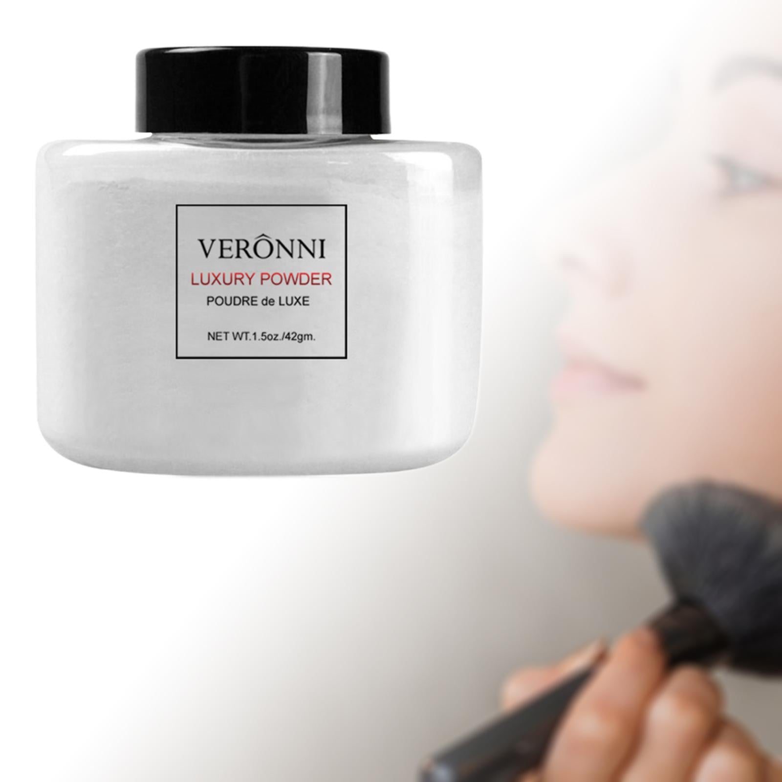 4xLoose Face Powder Semi-Matte Finish Smooth Skin Light Makeup Oil Control 01