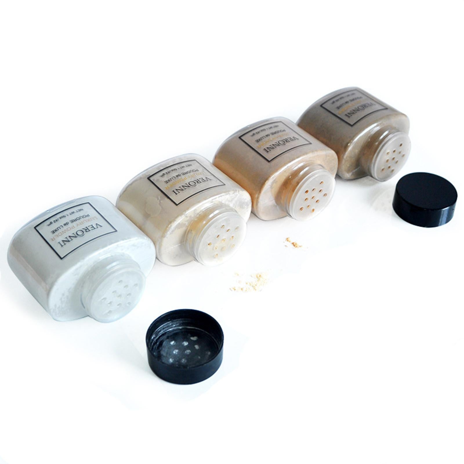 4xLoose Face Powder Semi-Matte Finish Smooth Skin Light Makeup Oil Control 01