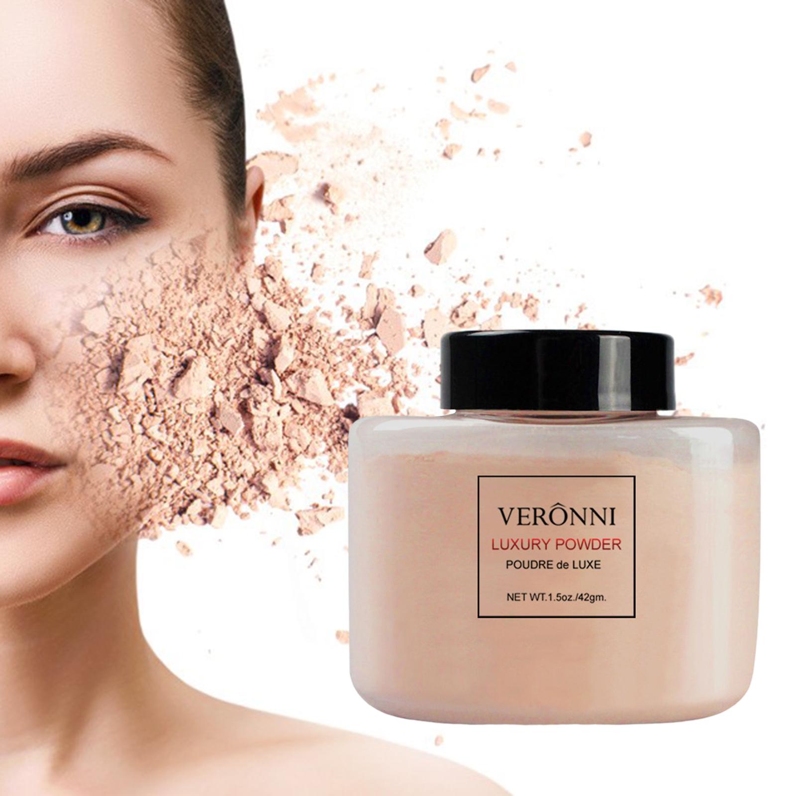 3xLoose Face Powder Semi-Matte Finish Smooth Skin Light Makeup Oil Control 03