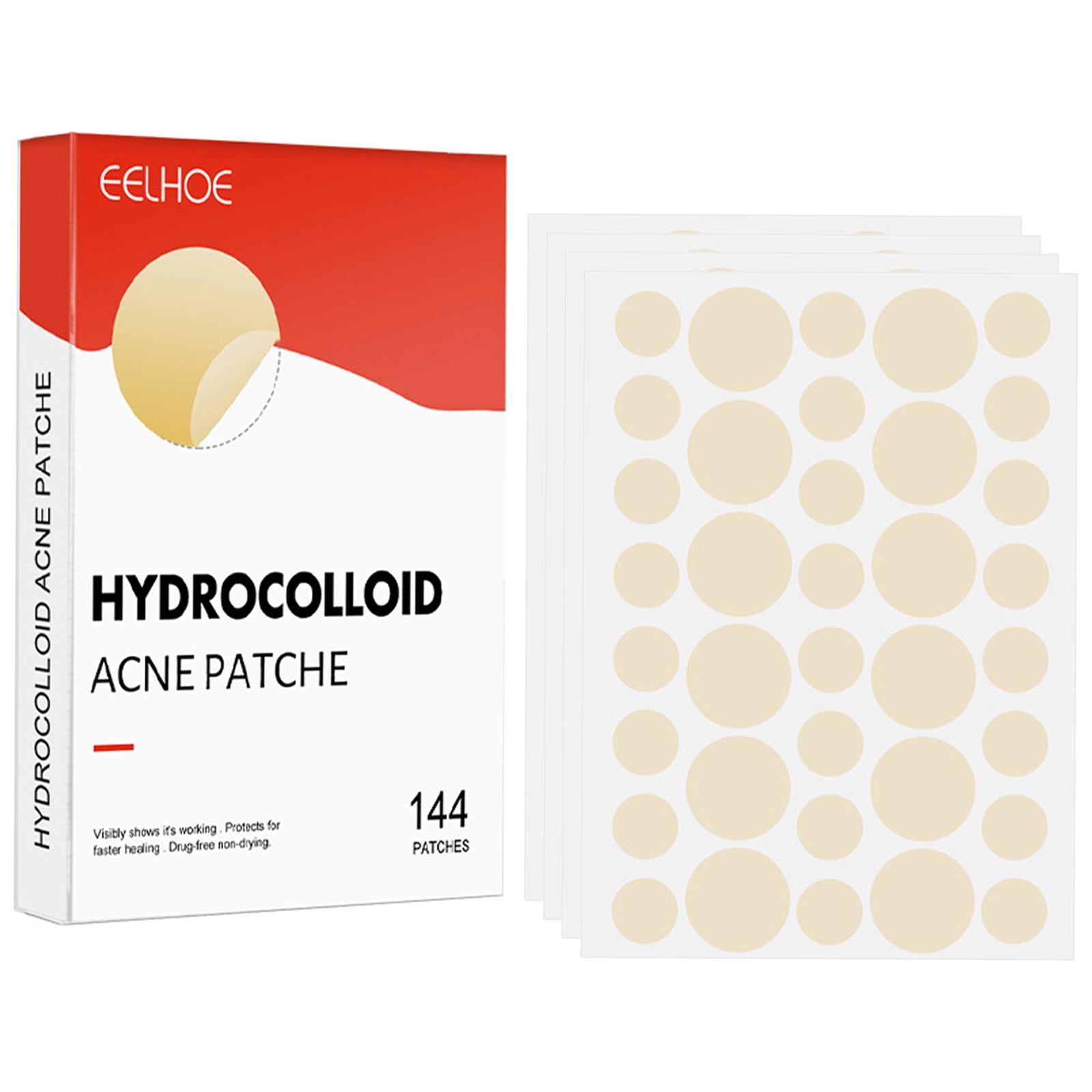 2xSet of 144 Hydrocolloid Acne Pimple Patches for Acne Marks Blemishes Zits