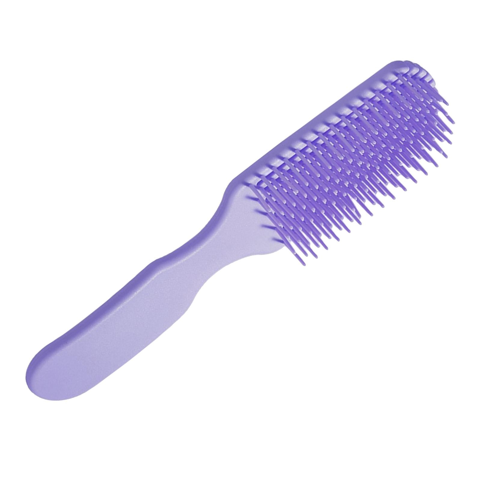 2xHairdressing Massage Comb Tpee Handle Comfortable Light for Wet Long Hair