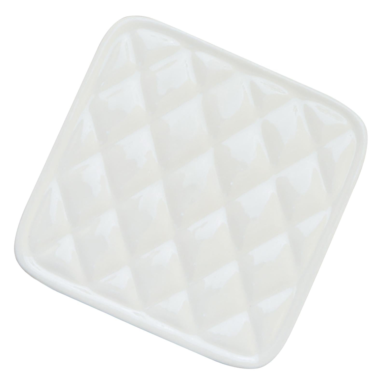 Ceramic Nail Art Palette Nail Polish Mixing Palette for Gel Polish Mixing