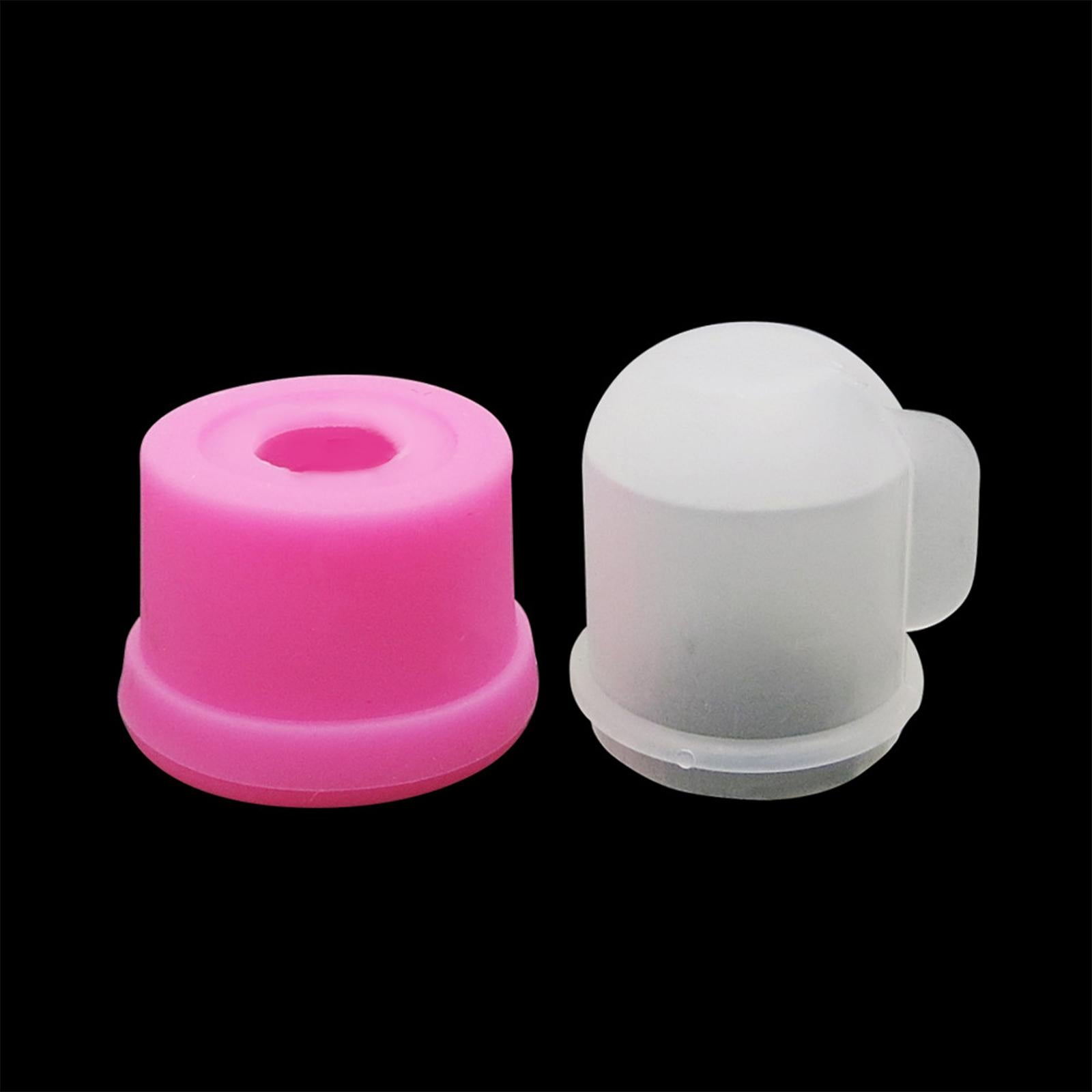 3x10x Plastic Nail Art Polish Remover Clips Soak Off Caps UV Gel Wrap Cleaner