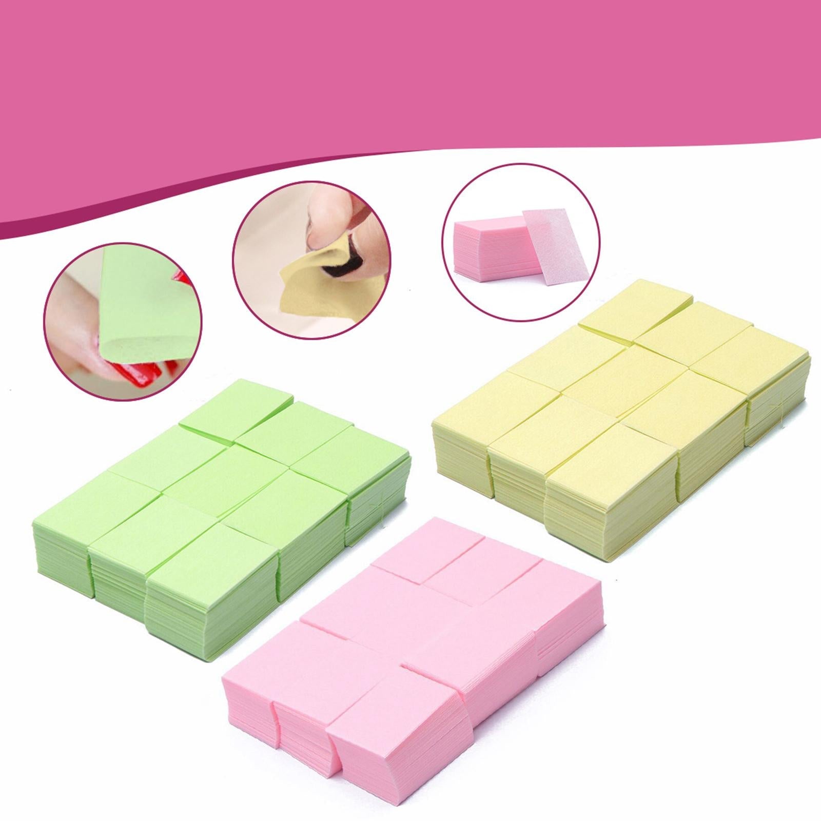 1000x Gel Nail Polish Remover Wipes Cleaner Nail Remover Towel Cleaner Tools