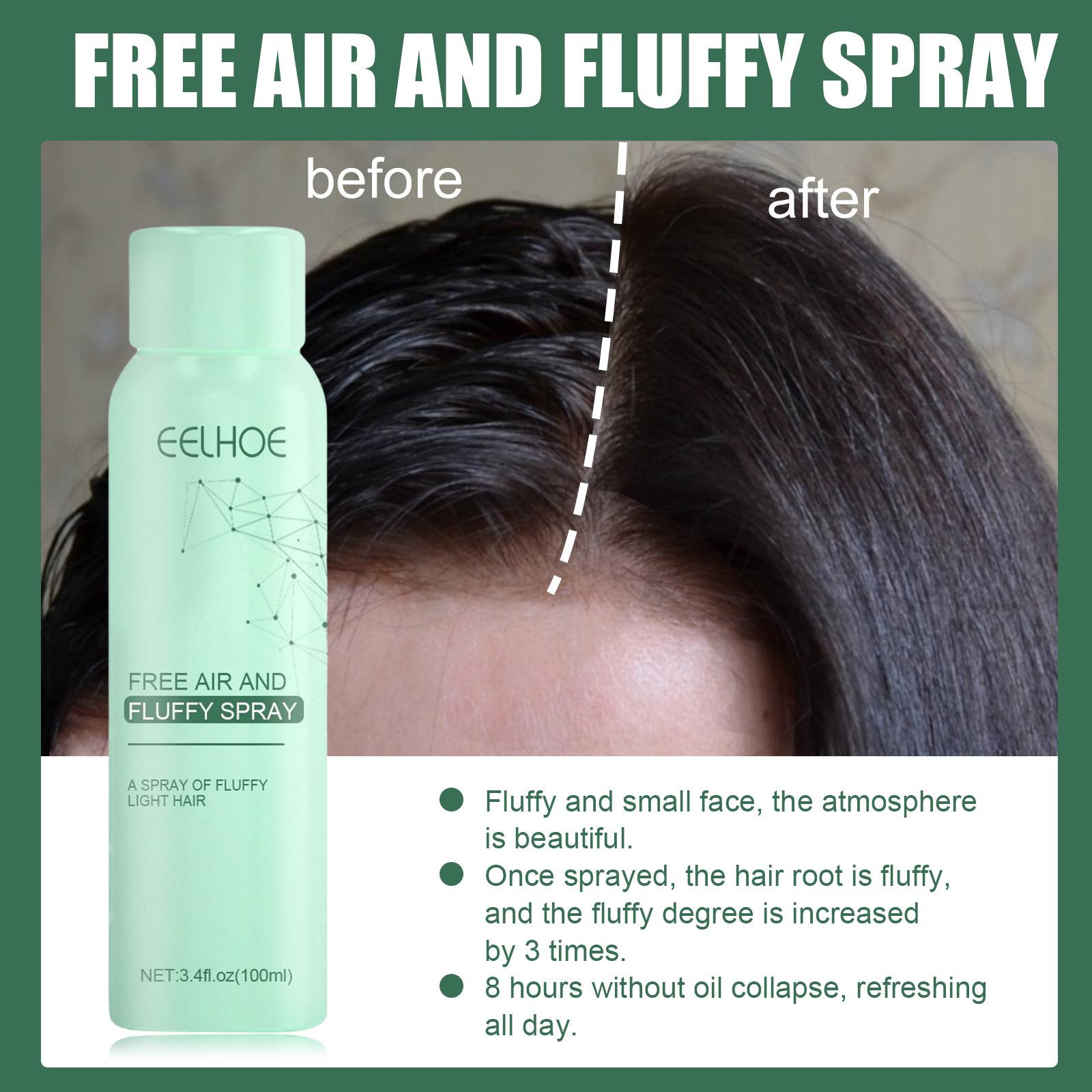4x100ml 3.38oz Leave in Hair Spray Convenient Oil Control Shampoo