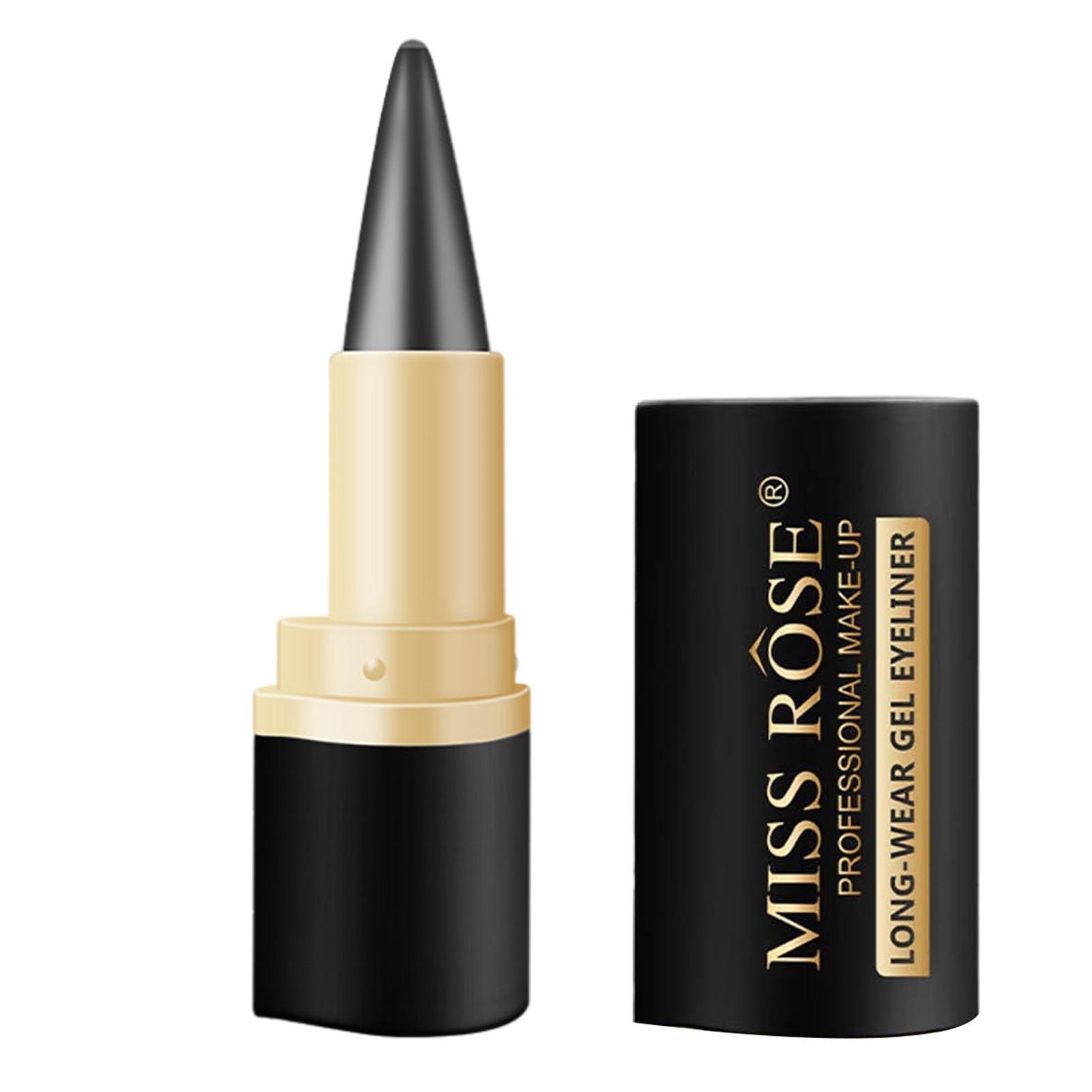 2xEye Liner Pencil Waterproof Longwearing for Women No Sharpener Required 02 Black Gray