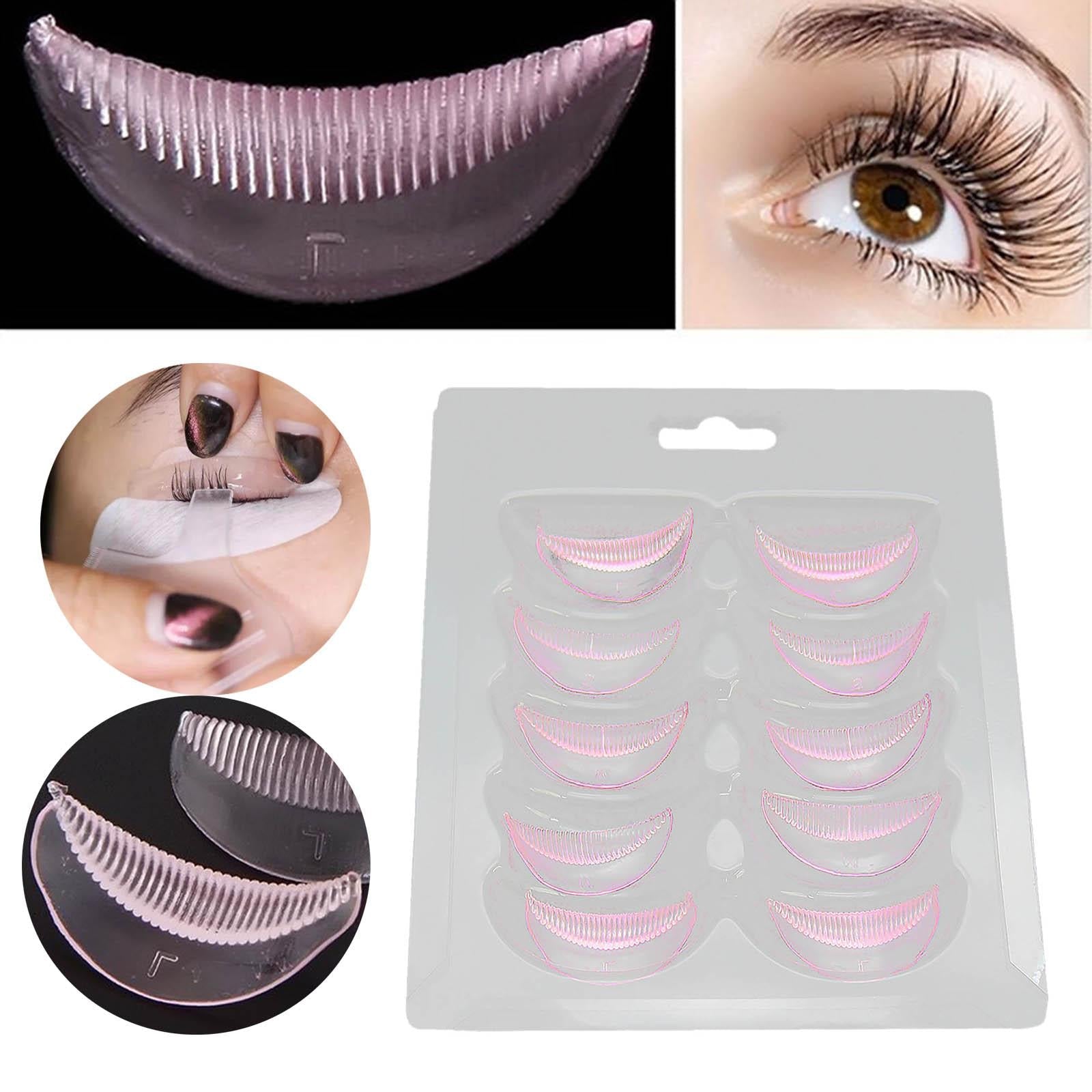 10 Piece Lashes Lifting Eyelash Perm Soft Silicone Pad for Eyelash Extension