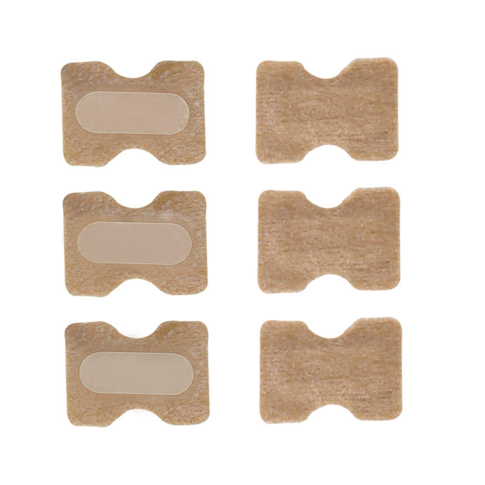 100x Ingrown Toenail Corrector Stickers Toenail Patch for Pedicure Tools White