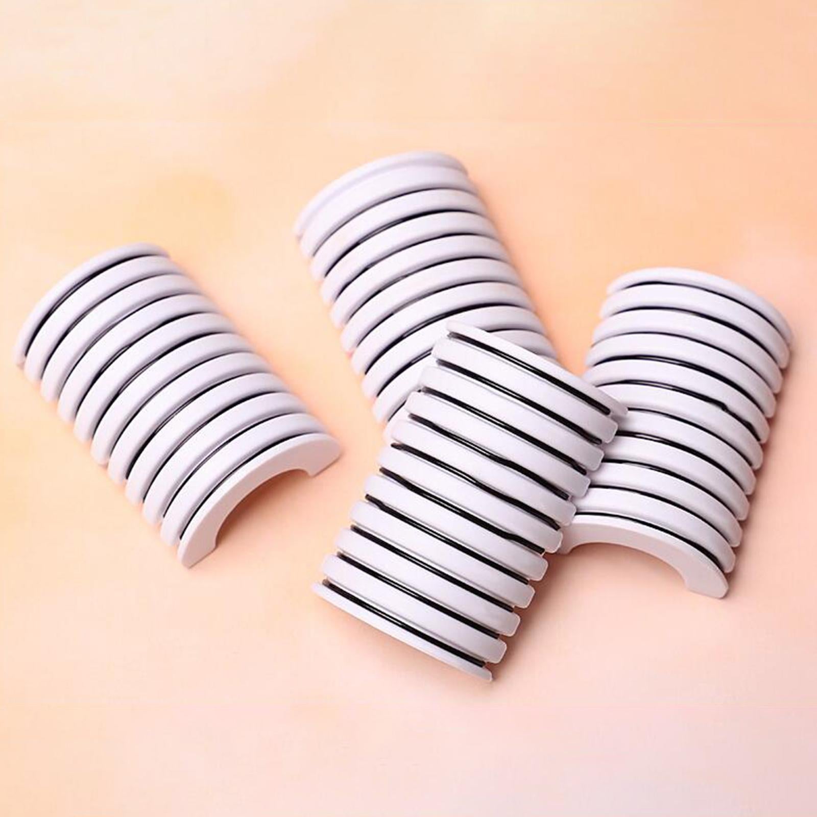 10Pcs Self Adhesive Eyelashes Strips Strong Hold for All Strip Fake Lashes Black