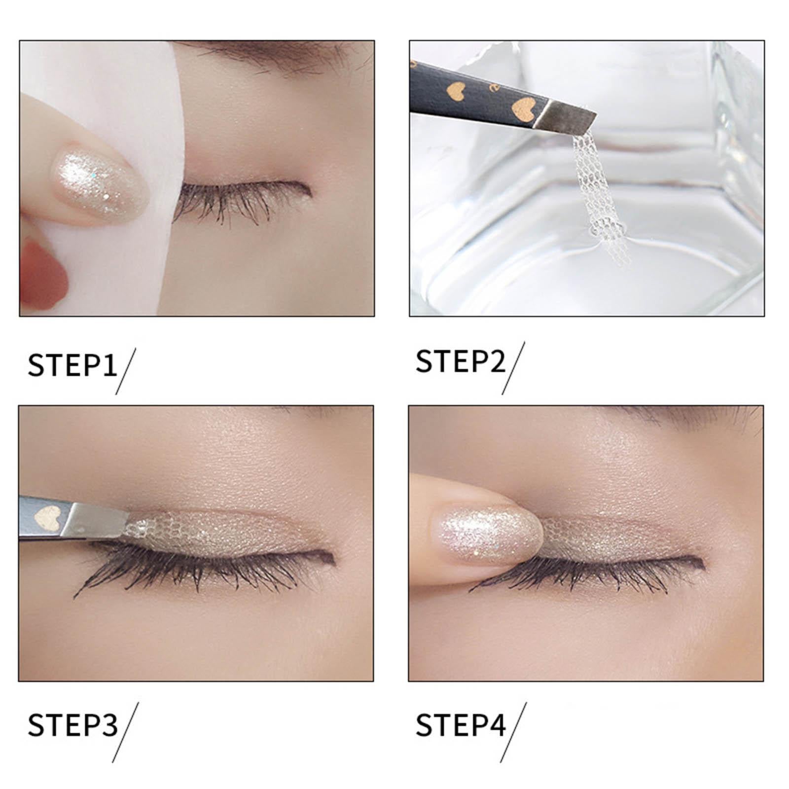 4x360x Eyelid Tapes Makeup Long Lasting Instant Eye Lift Strips Olive