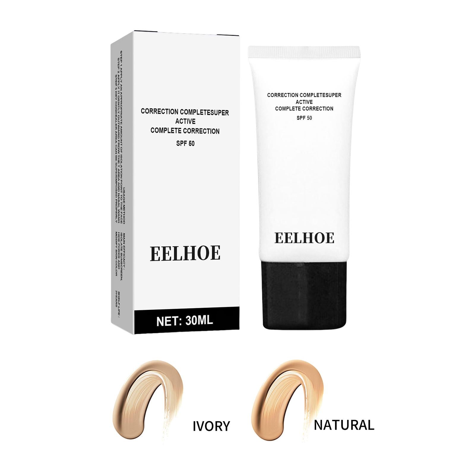 3xcc Cream Waterproof Light Weight Base Primer Long Lasting Moisturizing White