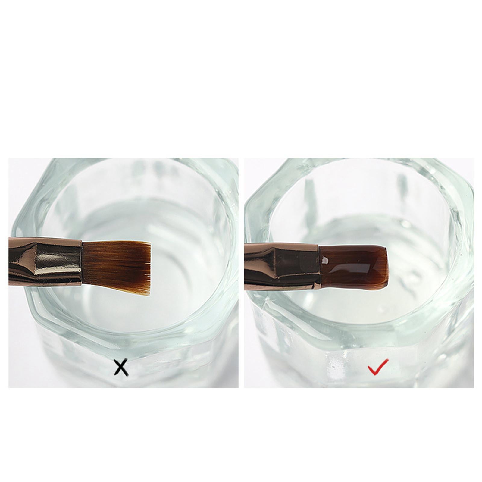 4xNail Brush Cleaner Restorer Cleaning solution for Art Tools Oils Debris