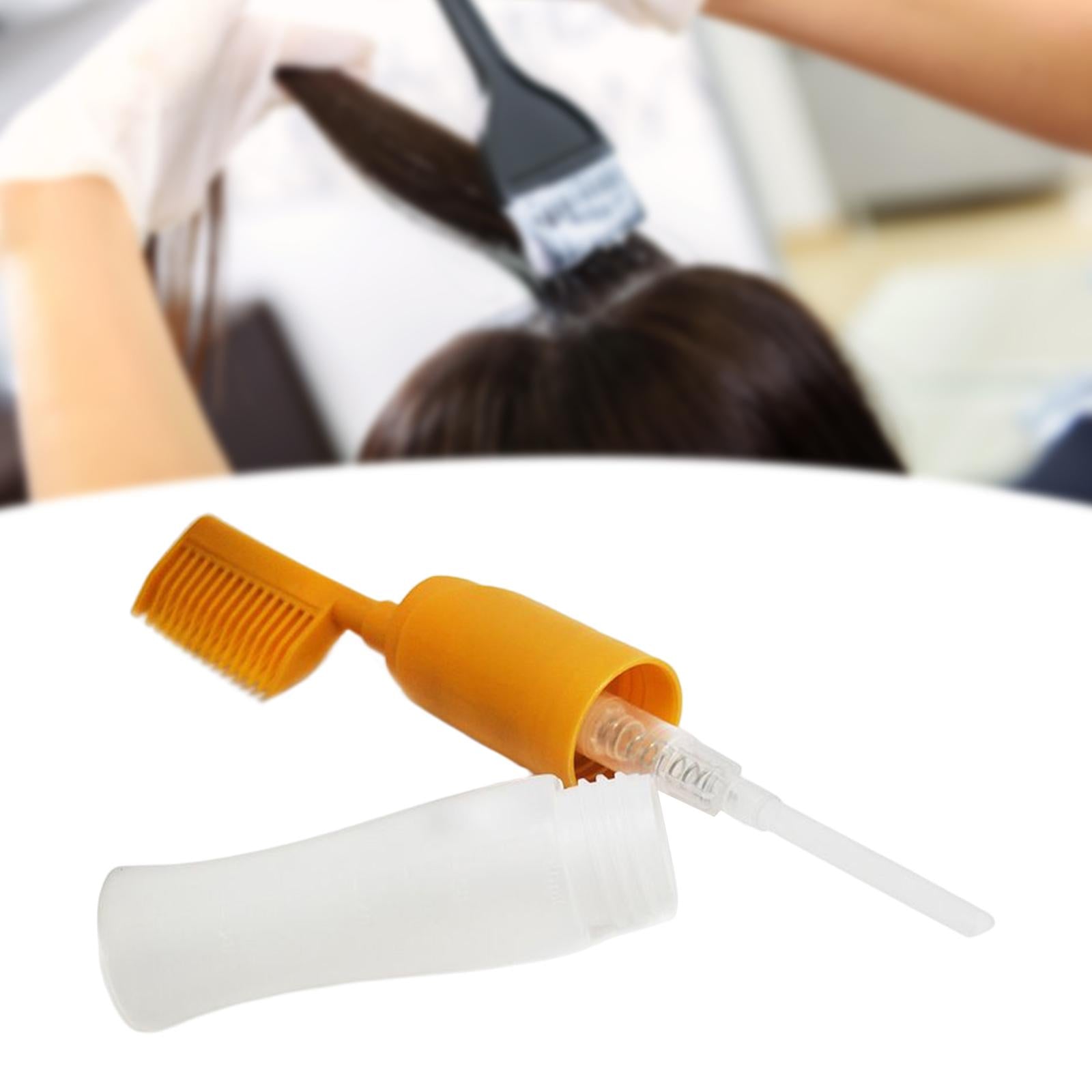 2xHair Dye Refillable Bottle Hair Color 110ml Applicator Comb for Salon Home