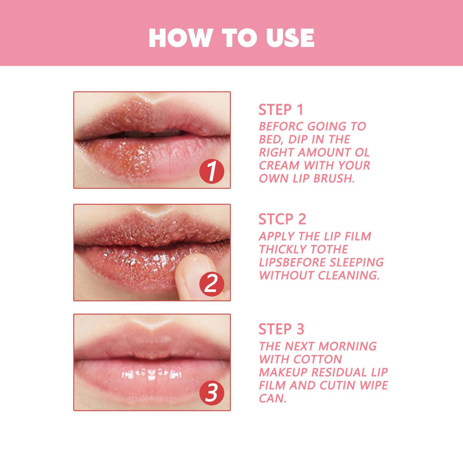 4xLip Scrub Exfoliator for Dull Lip Lines Keratinized Cuticles