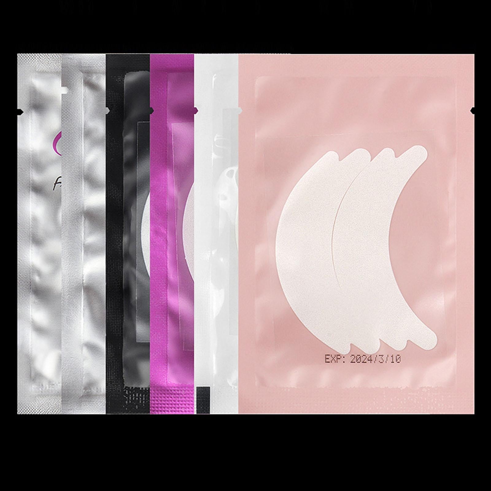 20 Pieces Premium Lash extension Under Eye Pads Eye Mask beauty Pink