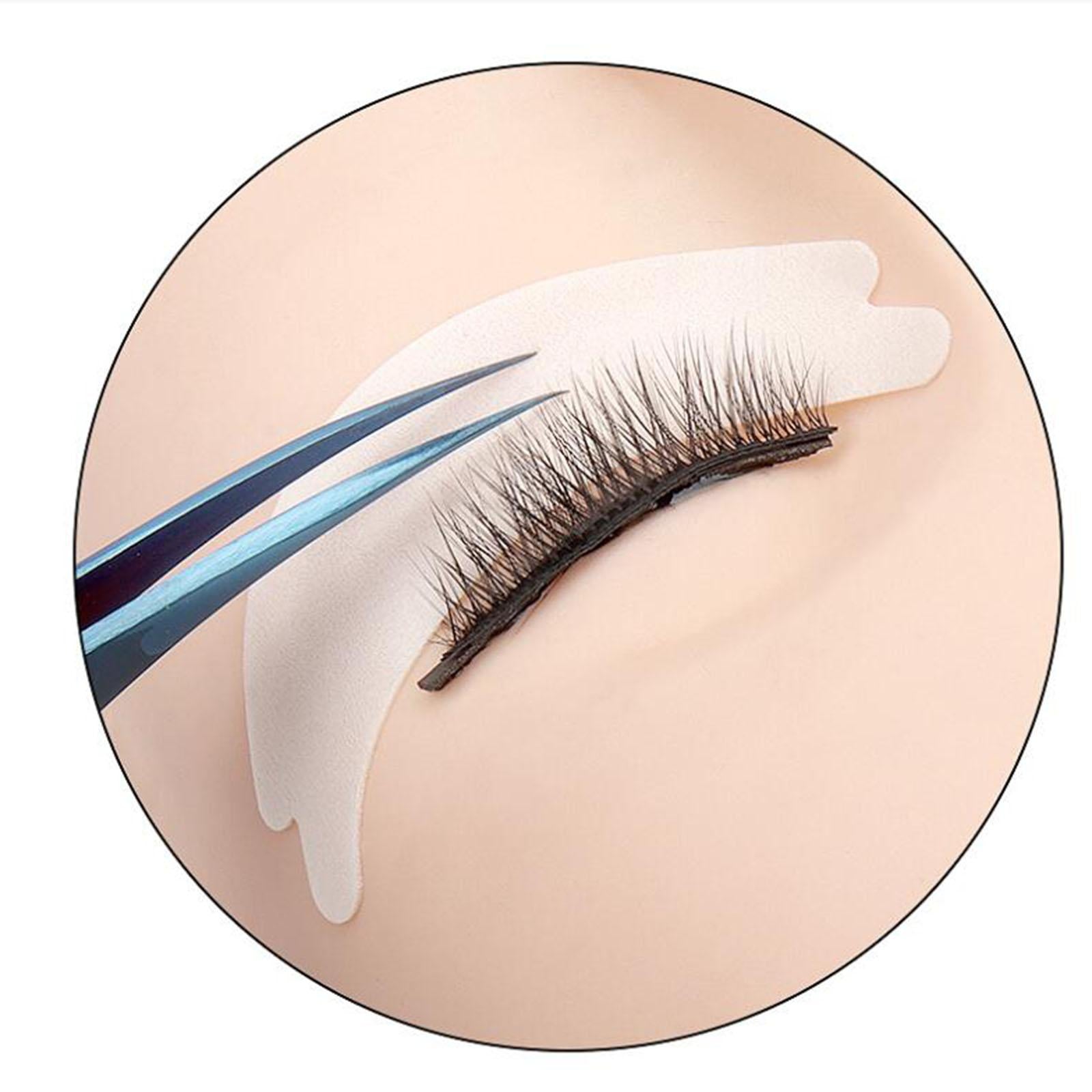 20 Pieces Premium Lash extension Under Eye Pads Eye Mask beauty Pink