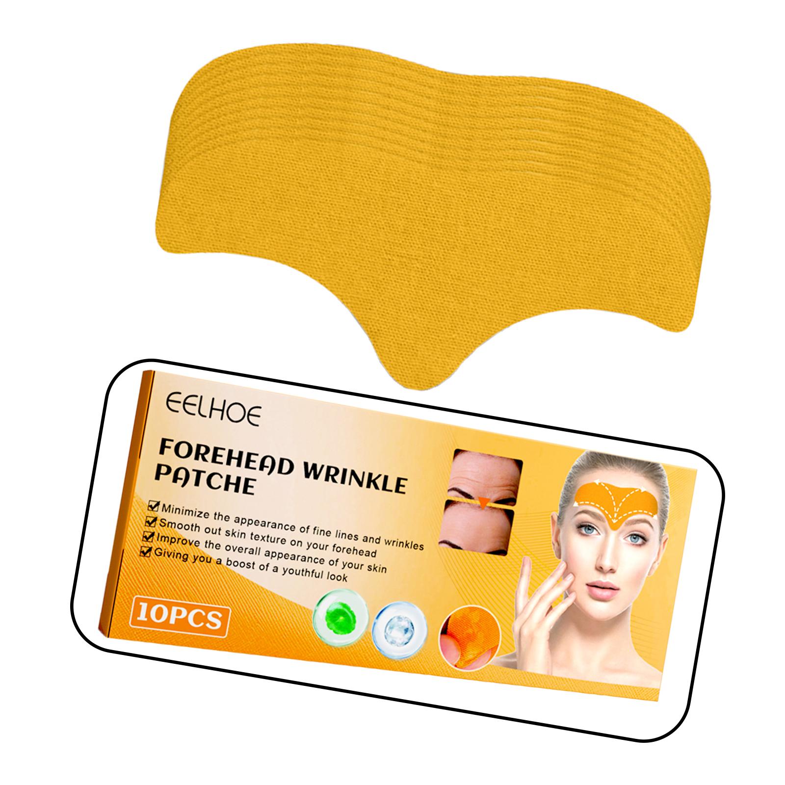 3xFacial Wrinkle Removing Strips Patch Box of 10Pcs Comfortable Easy Use