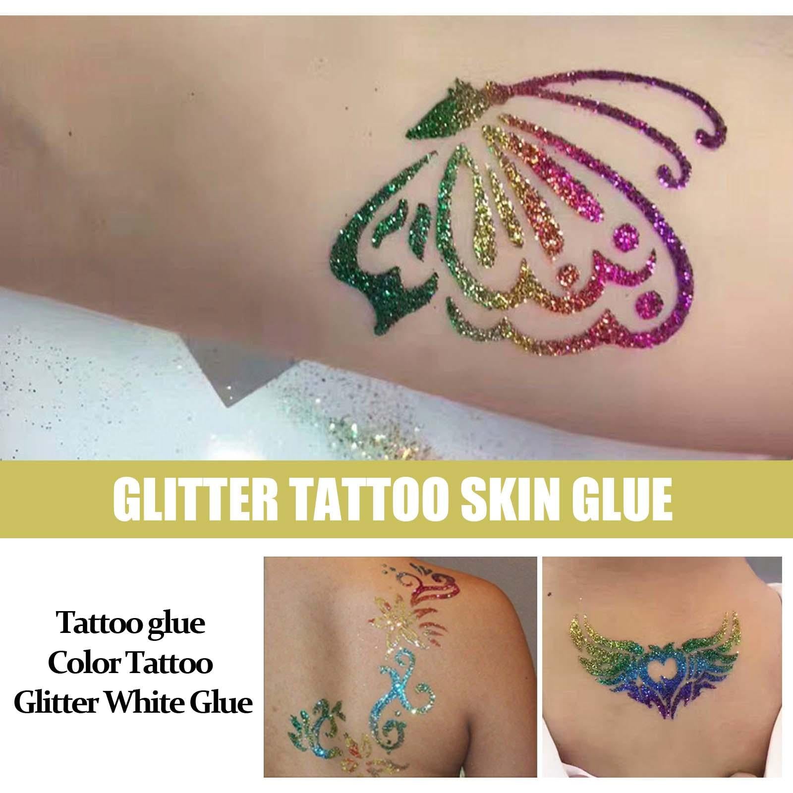3xTemporary Tattoo Adhesive Glitter Glue Adhesive Primer Glue for Festival