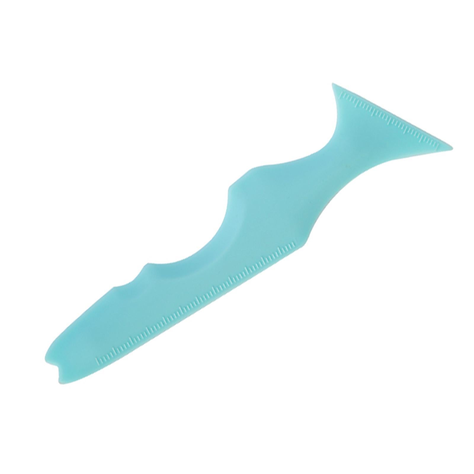 2xMultifunctional Eyeliner Stencils Makeup Aid Tool Reusable Blue