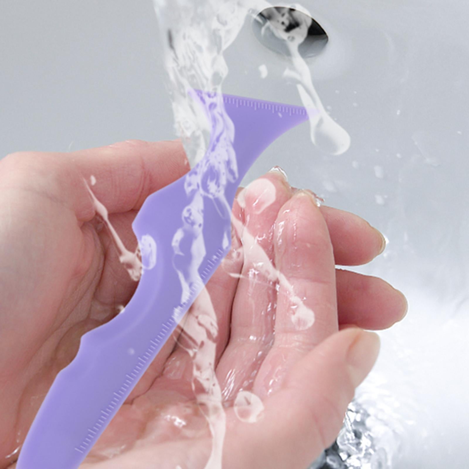 2xMultifunctional Eyeliner Stencils Makeup Aid Tool Reusable Blue