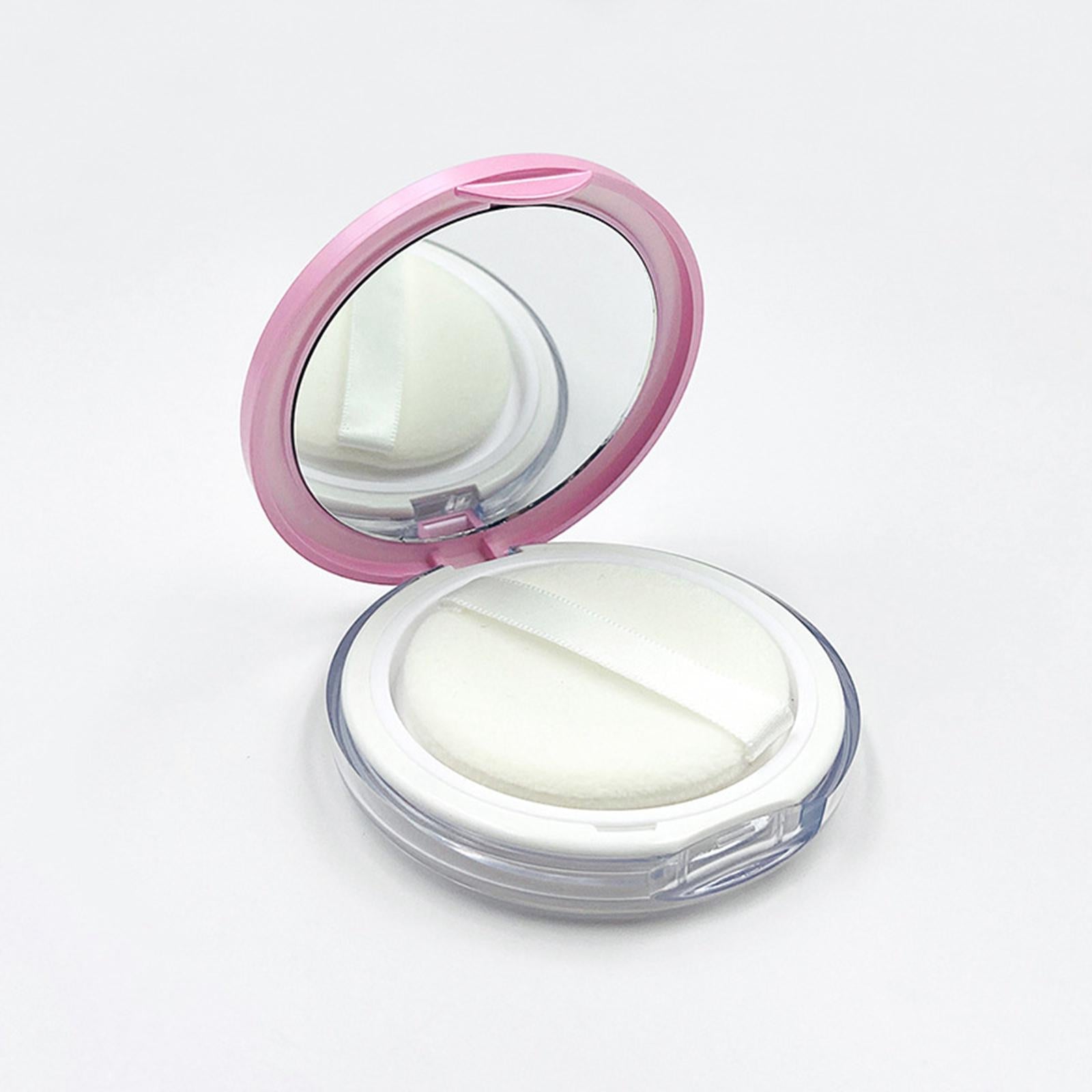 4xLoose Powder Container Mini Compact Cosmetic Holder 3G for Household Travel Pink