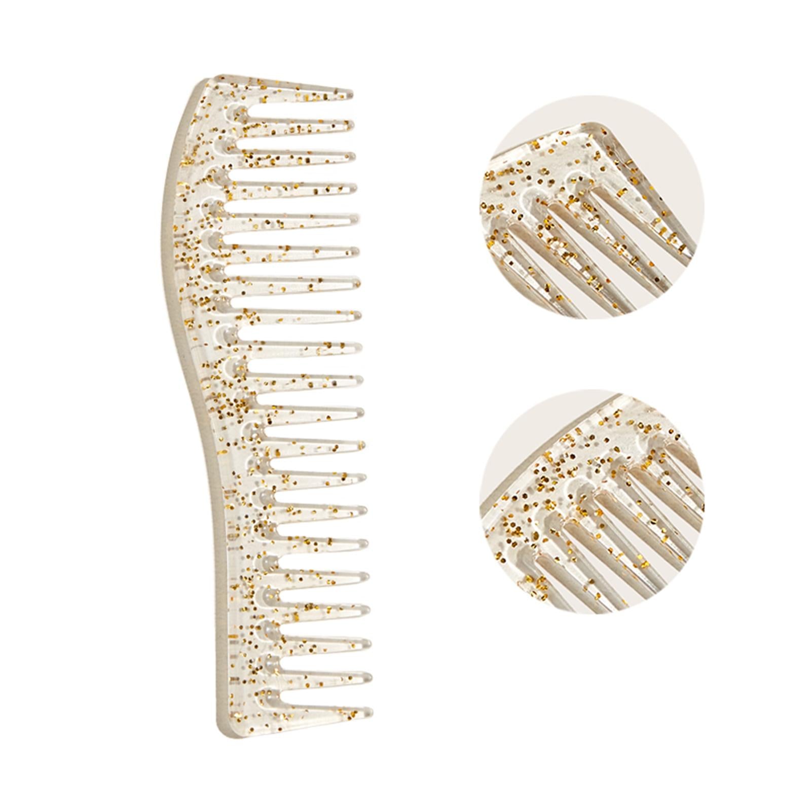 3xComb Wide Tooth Hair Cutting Hairdressing for All Hair Types Travel Styling