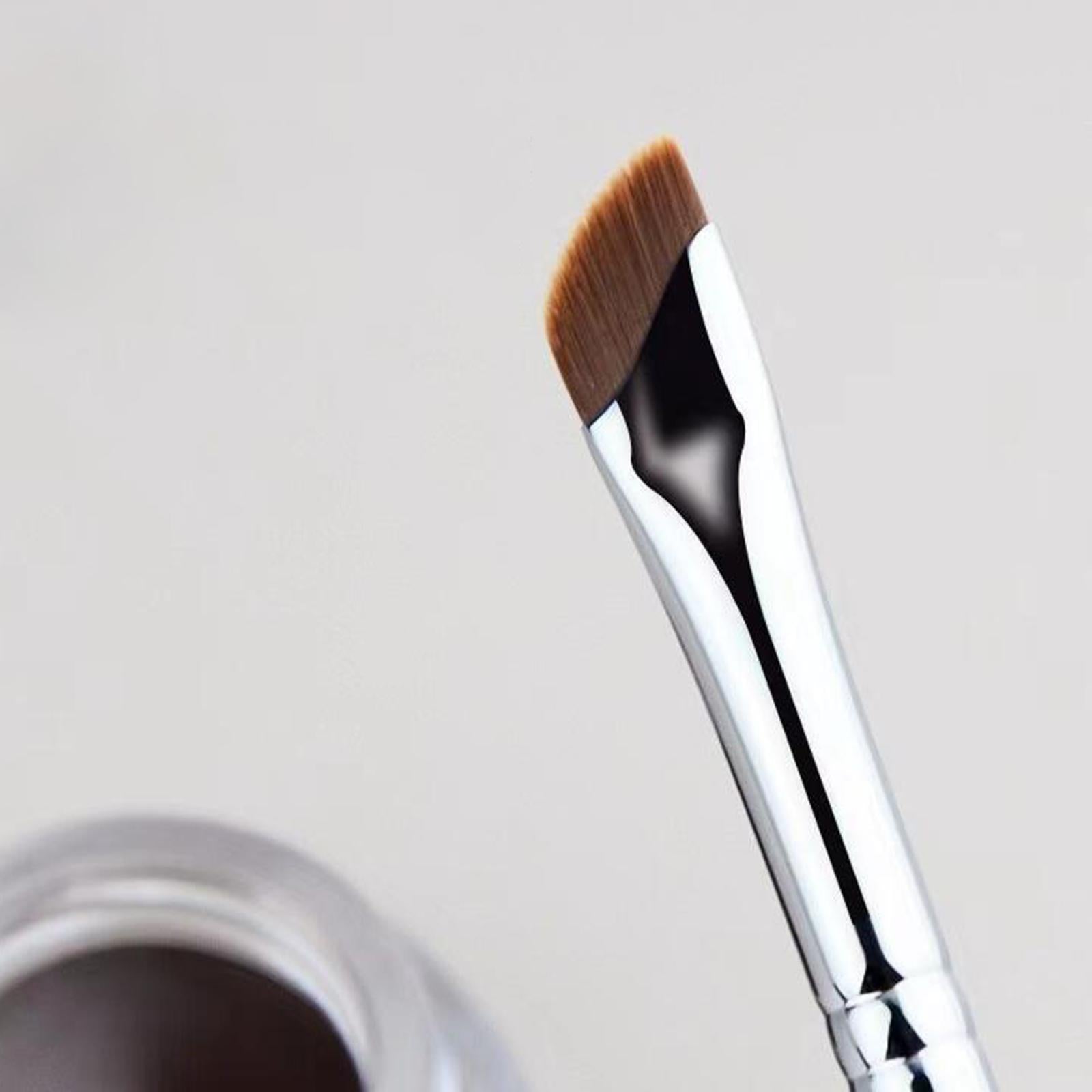4xFine Angled Eyeliner Brush Eyebrow Brush for Makeup Artist Professional Style A