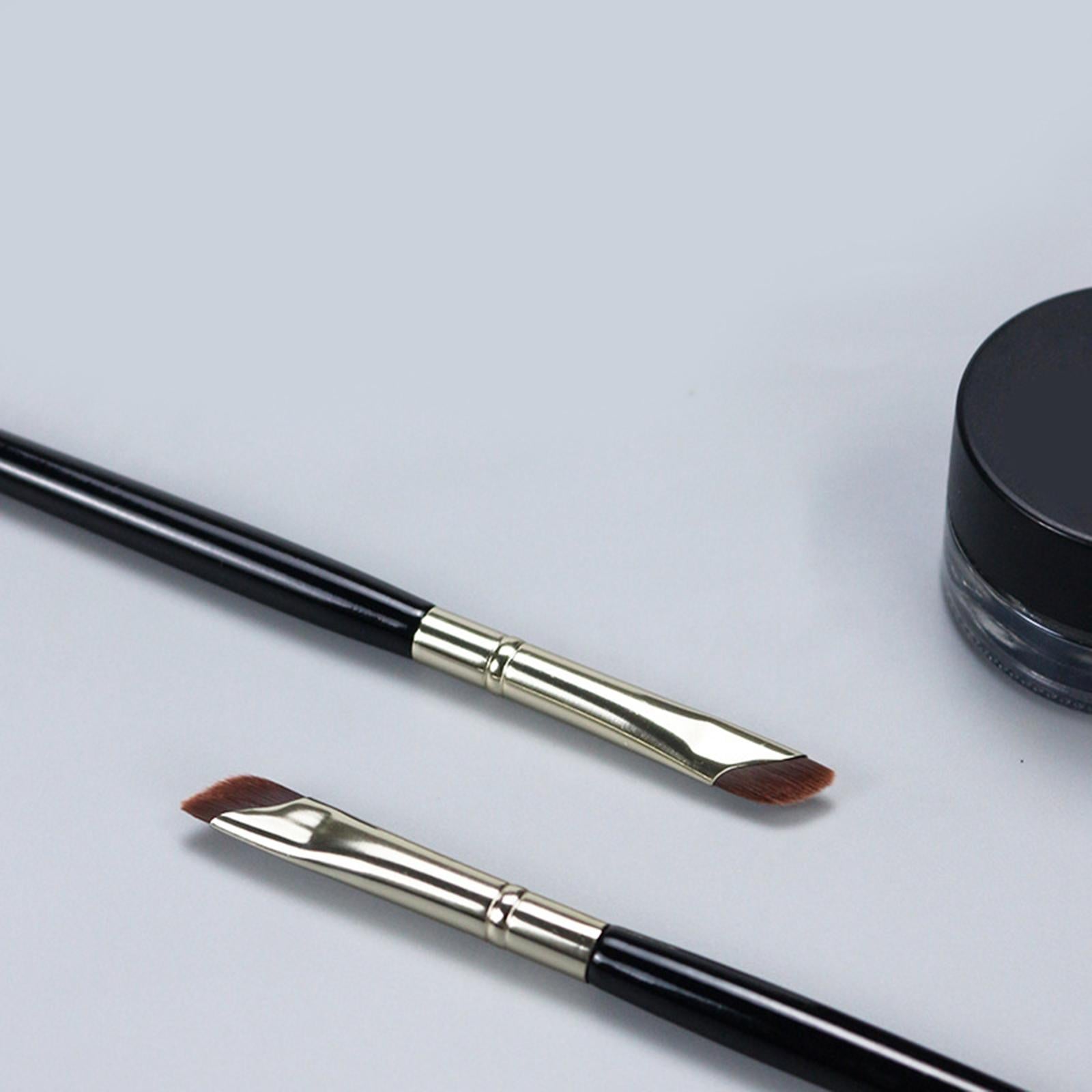 4xFine Angled Eyeliner Brush Eyebrow Brush for Makeup Artist Professional Style A