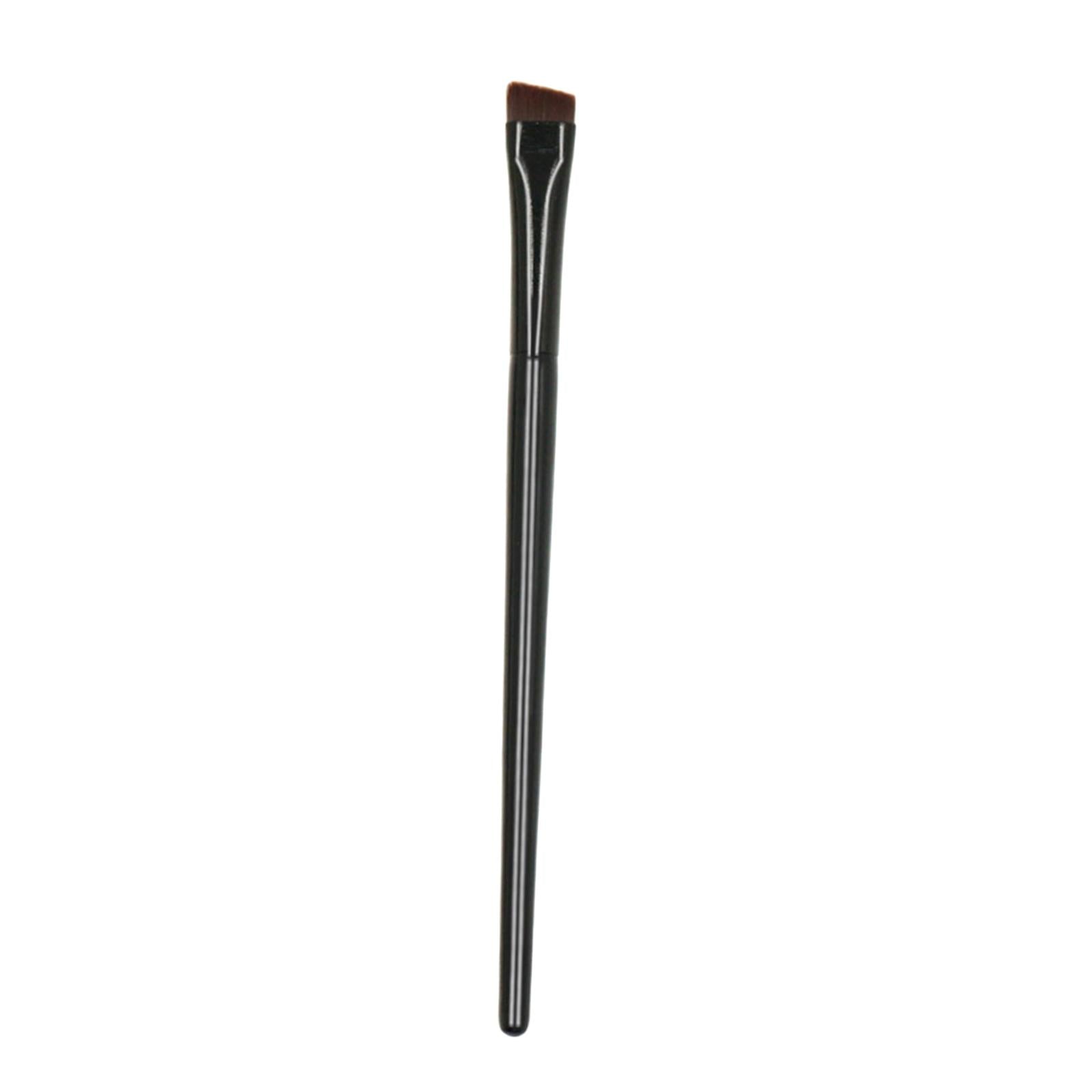 2xFine Angled Eyeliner Brush Eyebrow Brush for Makeup Artist Professional Style B