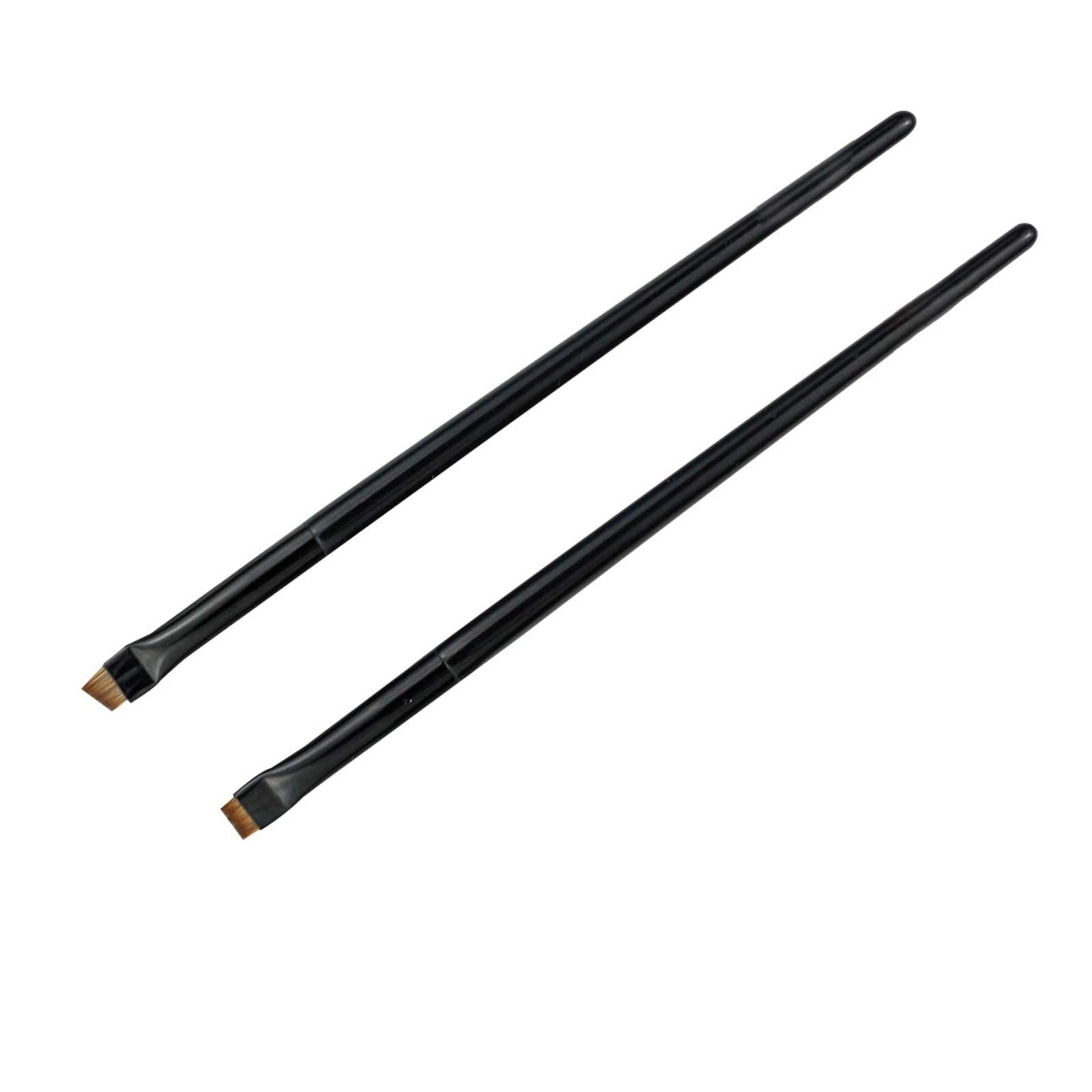 4xEyeliner Brush Winged Liner Brush Beauty Cosmetic Tool for Home salon Angled brush