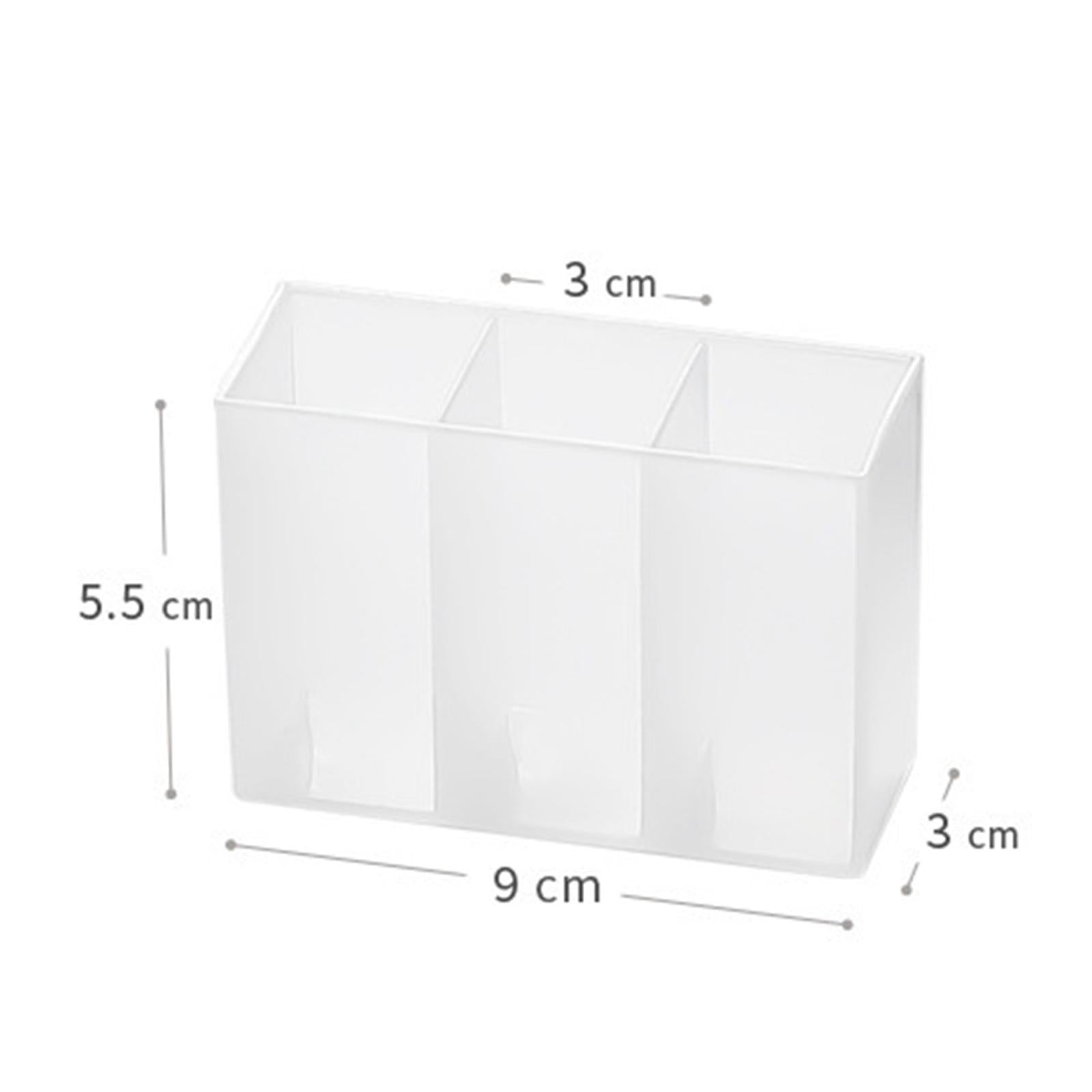 2x3 Pieces Storage Case Multifunction Organizer for Bathroom Desk Living Room