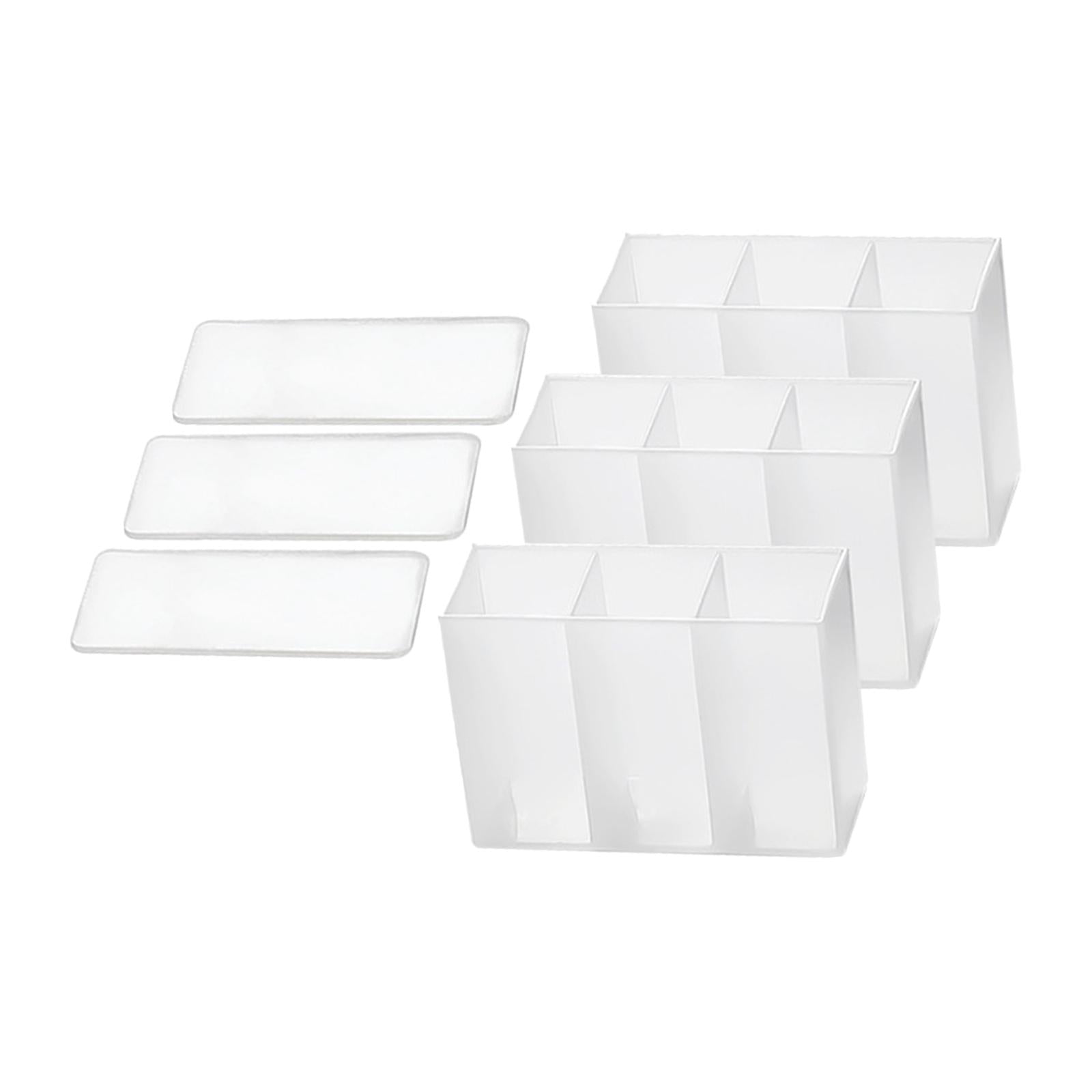 4x3 Pieces Storage Case Multifunction Organizer for Bathroom Desk Living Room