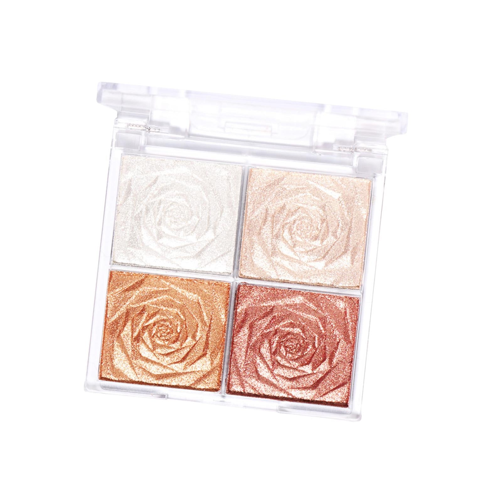 2xHighlighter Eyeshadow Palette Highly Pigmented Professional Smooth Girl Stytle B