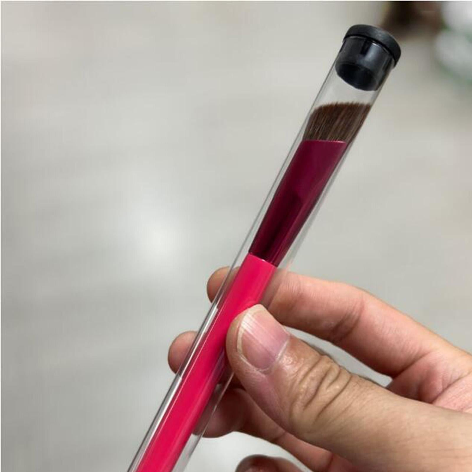 4xMulti Function Eyebrow Brush Square for Powder Cream Gel Concealer Women