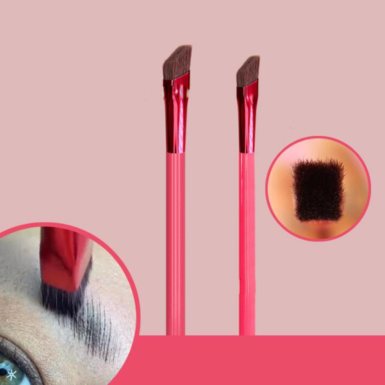 3xMulti Function Eyebrow Brush Square for Powder Cream Gel Concealer Women